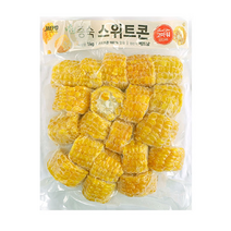 냉동 절단 증숙 옥수수 1kg, 1팩