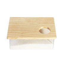아트베니 햄스터 아크릴 화장실 16 x 11 x 5.5 cm, 혼합색상, 1개