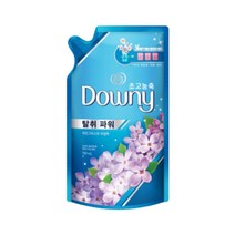 다우니 고농축 섬유유연제 레몬그라스와 달콤한 라일락 향 리필형, 700ml, 6개