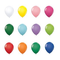 파티용 이벤트용 생일용 스탠다드 풍선 30cm 50개입, 녹색