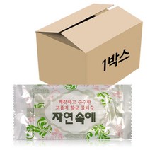 자연속에 고급 물티슈, 1box