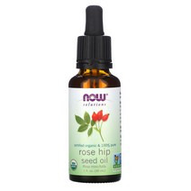NOW Foods 솔루션 유기농 인증 로즈힙 씨오일 30ml(1fl oz) 2팩, 30ml