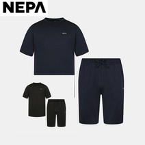 네파 23년 S/S 합리적인 가격으로 출시된 티셔츠 + 반바지 셋트 패키지 - 7JG5302