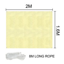 수동 어닝 스카이 비가림막 보호 태양 보호소 야외 캐노피 정원 오 캠핑 텐트, 1.6x2m
