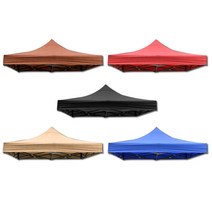 캐노피 드림 천막 지붕만 야외 캠핑 차박 실내 포장마차 행사용 그늘막, 용자몰 쿠팡 DZ지붕3X4.5 블랙