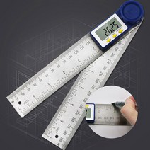 디지털수평계 레이저수평기 200mm Digital Protractor 7 Inch Angle Finder Ruler Meter Inclinometer Goniometer Leve, 한개옵션0