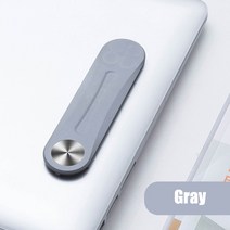 2In 1 노트북 확장 스탠드 iPhone Xiaomi 지원 Macbook Air Pro 데스크탑 홀더 컴퓨터 액세서리, 10 Light Gray 2