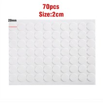점적테이프 호수 연결 비닐 하우스 농수관 관수자재 방수 테이프 70 pcs 원형 양면, 2cm
