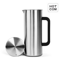 핫콤 냉장고 물병 1000ml 스테인리스 304 손잡이 물통 워터보틀