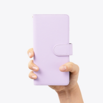 갤럭시 S/노트 카드지폐 수납 다이어리 스트랩 케이스 / 외부카드슬롯 추가, 갤럭시 S23 플러스 _바닐라베이지