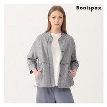 보니스팍스 보니스팍스 스트라이프숏점퍼-MF73JK012