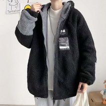 예스라인 OR 후드 뽀글이점퍼 후리스 점퍼 뽀글이후리스 뽀글이 후드집업