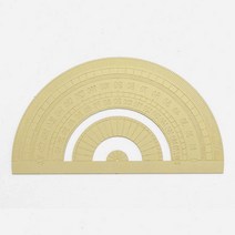 옥이드림 황동 각도기 각도측정자 기울기측정기 각도자