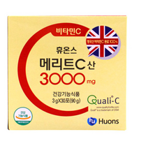 휴온스 메리트C산 3000mg 90포 고함량 비타민 건강기능식품, 2박스(60포)