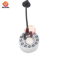 측량 용접가정용 초음파 미니 가습기 안개 메이커 물 분수 연못 분무기 헤드 공기 EU 플러그, 05 LED no plug