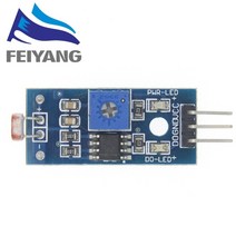 온도 습도 센서 보일러 온수매트 부품 스위치 NTC 컨트롤러 케이블 GL5516 광학 감도 저항 LM393 포토 다이오드 모듈은 밝기를 감지합니다. 광 감지기 arduino 용 감, GL5516 센서 모듈