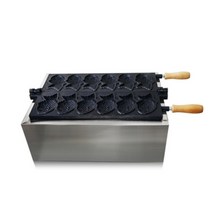잉어빵 붕어빵 기계 6구 업소용 상업용 전기식 가스식 붕어빵 틀 메이커 만들기, 가스 버전