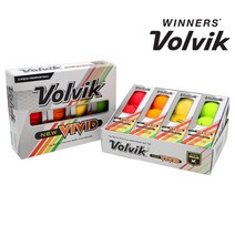 볼빅 VIVID 3피스 무반사 비비드 골프공 11종 모음, 선택08) 비비드 화이트