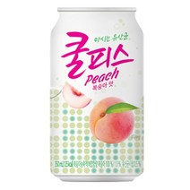 쿨피스 복숭아, 72개, 350ml