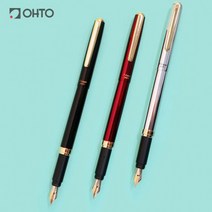 OHTO 예쁜문구 라파 만년필 F촉, 색상/흑색(FF-10NB-BK)