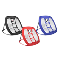 골프연습망 실내어프로치연습기 그물망 칩스터, 레드