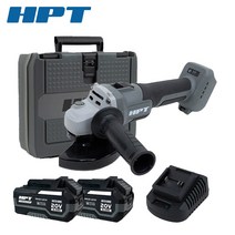 HPT 충전 그라인더 20V 5.0Ah 2팩세트 마끼다호환 MA20-AG185N, 2개