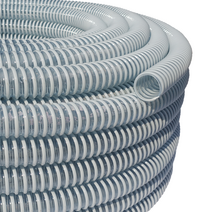 투명 일반 나선호스 38mmX50M 수중펌프 양수기 배수 급수 호스, 1개