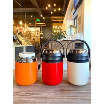 은귀찜 전용 찜통 스텐 보온도시락 직장인 죽국 아침컵 대구경 답답, MT-8948-블랙-380ml, 800마라