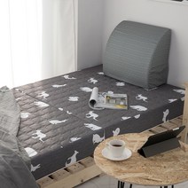 뜨란채 2 3 5단 접이식매트리스/쇼파베드, 생활방수 스칸디아 네이비