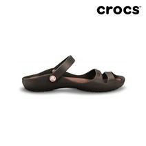 [크록스(CROCS)] [크록스] 여성 클레오 II 샌들 에스프레소 11214-25M
