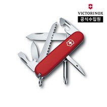 [빅토리녹스/공식] 하이커 미디움 포켓 나이프 레드 1.4613