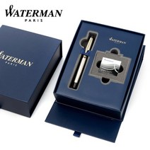 워터맨 만년필 엑스퍼트3 스텐스틸 카트리지전용 세트, 단품, 색상:크롬트림(CT)|펜촉:F - 기본촉