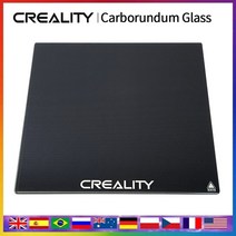 3D프린터제작 3D프린터피규어 Creality 3d 강화 유리 플레이트 235235 ender-3ender-3 proender-3 v2cr-xcr-10용 가열식 온상 표면, [04] 310x310mm