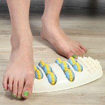 발바닥 발 마사지 롤러 롤링 지압 발판, 1개
