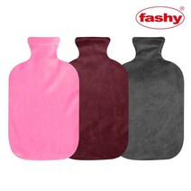 파쉬 보온물주머니 2L+면스판커버, 갈색