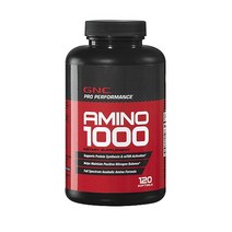GNC 지앤씨 프로 퍼포먼스 아미노 1000 (120정) GNC Pro Performance Amino 1000 120 Softgel Capsules