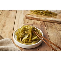 울릉 명이 곰치 전호 매실 궁채나물 장아찌5종, 곰취절임200g