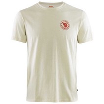 피엘라벤 1960 Logo 남성 반팔 티셔츠 Chalk White