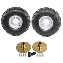 고카트 TDPRO타이어 림 휠 16x87 4 볼트 리어 액슬 허브 Go Kart ATV 쿼드 잔디 깎는 기계 2 개
