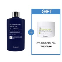 닥터헤디슨 디어 옴므 포맨 올인원 200ml (AHA 필링패드 증정), 1개