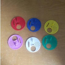 양봉벌통 6 개/대 7.5cm 벌집 문 (무작위 색상) 양봉 상자 플라스틱 입구 디스크 꿀벌 둥지 게이트