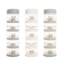 요미락 향균 분유케이스, 5단 분유케이스(화이트), 1개