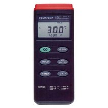 디지털온도계 CENTER300 접촉식-200~1370도와이어센서, 1