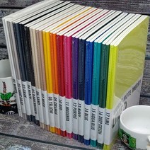 웍스 맥시(A5) 실제본 유선노트-메리 라인드 2권팩, 06 샌드