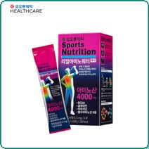 코오롱 아미노산 리얼아미노워터 체리맛 10포 수분 BCAA 보충, 체리맛 7g 10포