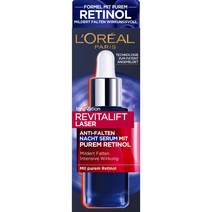 로레알파리 LOREAL Serum Night Retinol 독일 레티놀 리바이탈리프트 레이저 나이트 세럼 30ml, 2팩