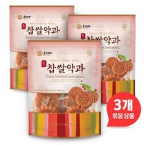 청정원 호정가 찹쌀약과(봉지) (3개 묶음 총1.05kg) / 전통한과 과자, 2개