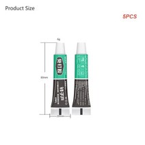 고온 및 저온 다목적 접착제 강력한 실란트 곰팡이 방지 방수 6g 12g 2 개 4 5 개, 03 12g 5pcs