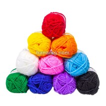 동화나라털실(40g), 01 흰색