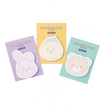 에버랜드 레시앤프렌즈 스티키메모 3종 중 택1, 루루